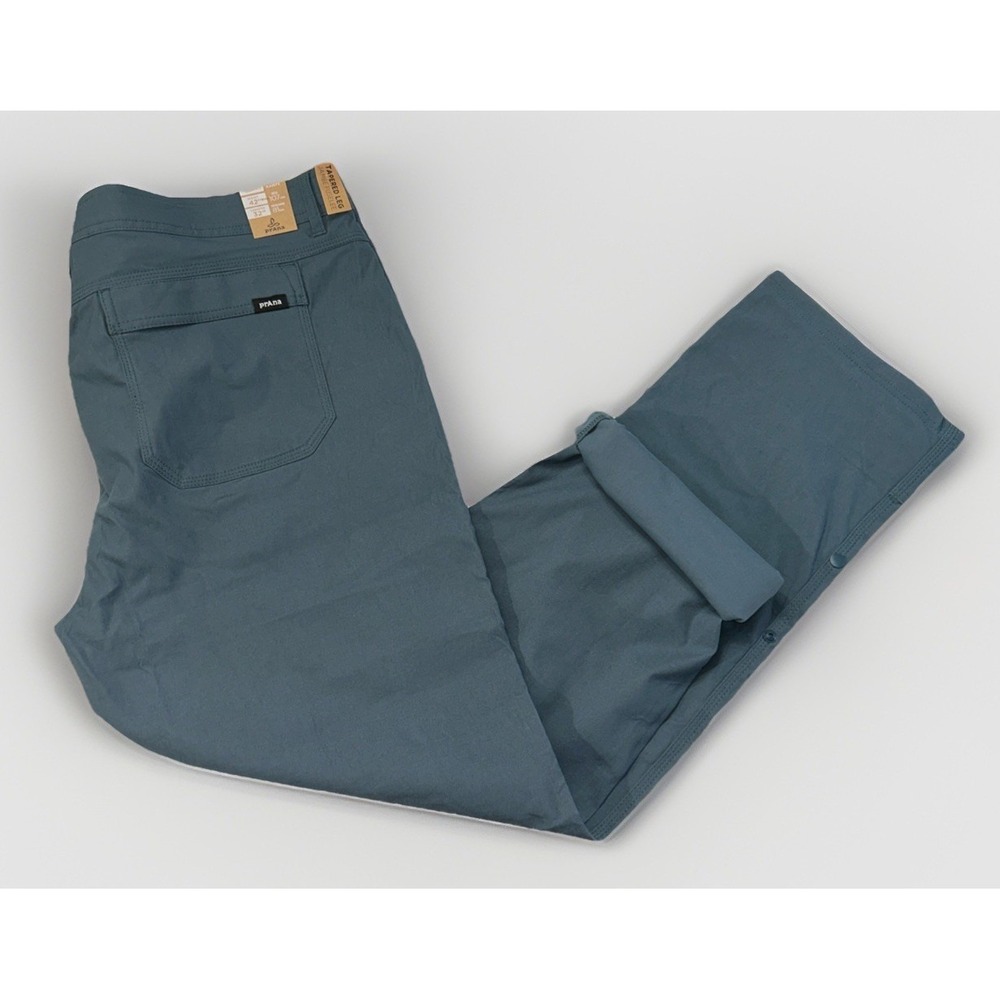 NWT Mens Prana Zion II Slim Fit Chino Pants Nylon Stretch 42 42x32‎ Convertible
